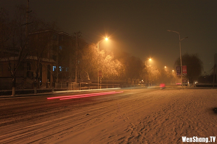 2012年汶上第一场雪[世界末日前的汶上] [