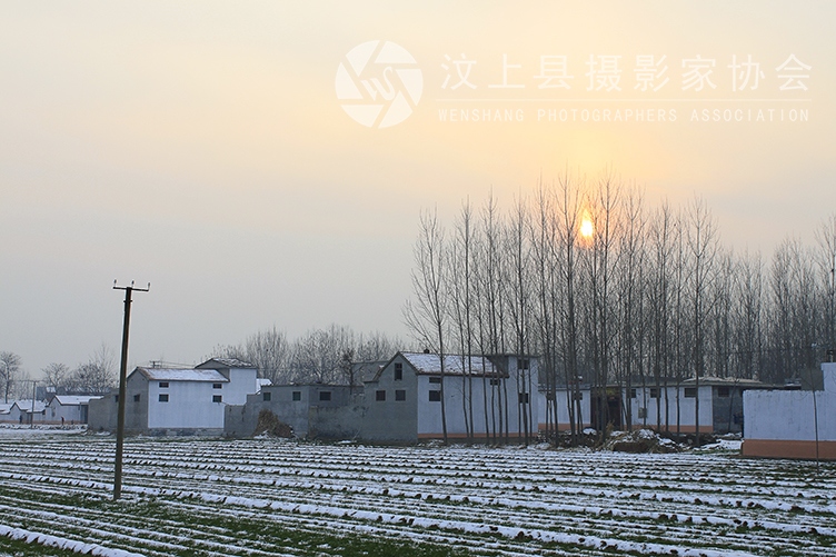 汶上 雪 摄影