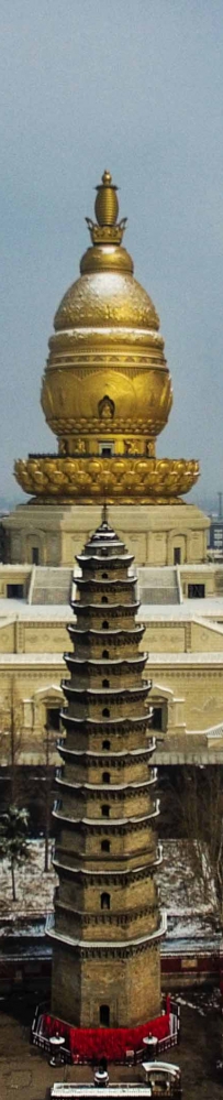 雪后的宝相寺