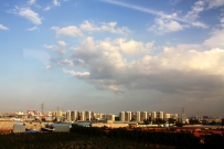 高铁窗外的风光