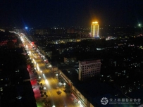 夜色阑珊中都城