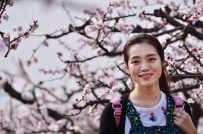人面杏花两相映——参加市摄协组织的”索电杯“模特摄影赛采撷